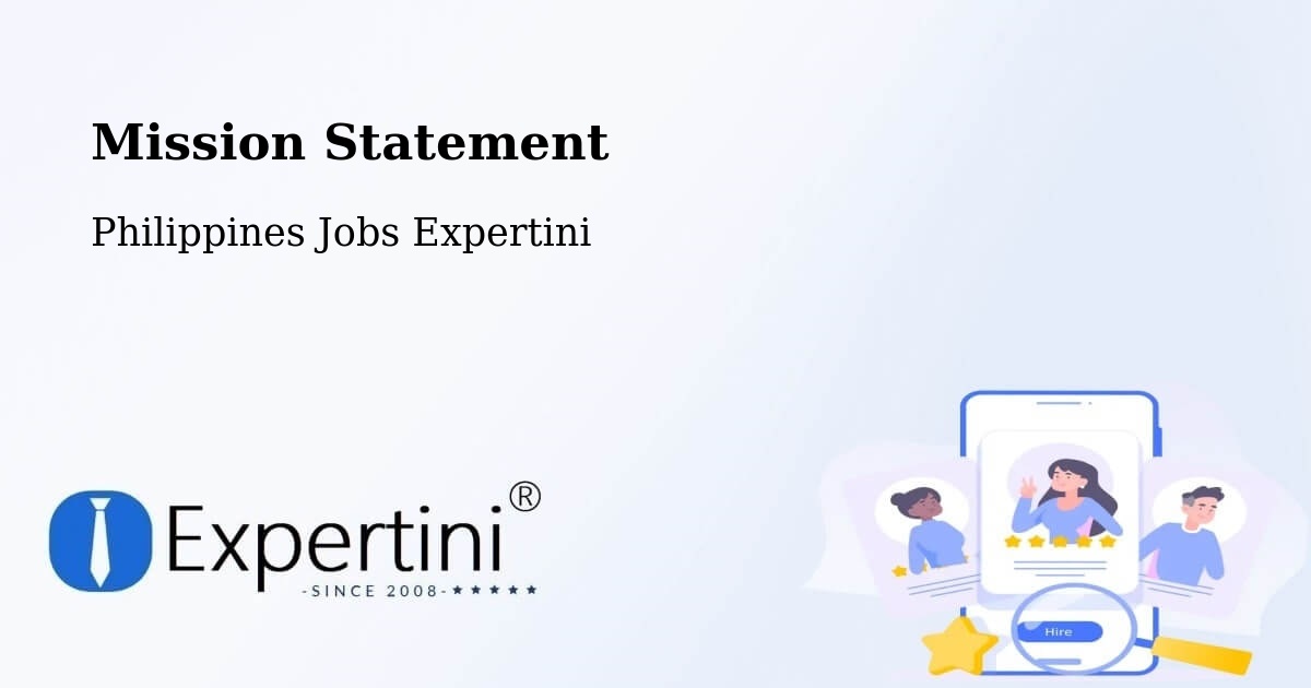 Corporate Mission – Cagayan - Philippines Jobs Expertini