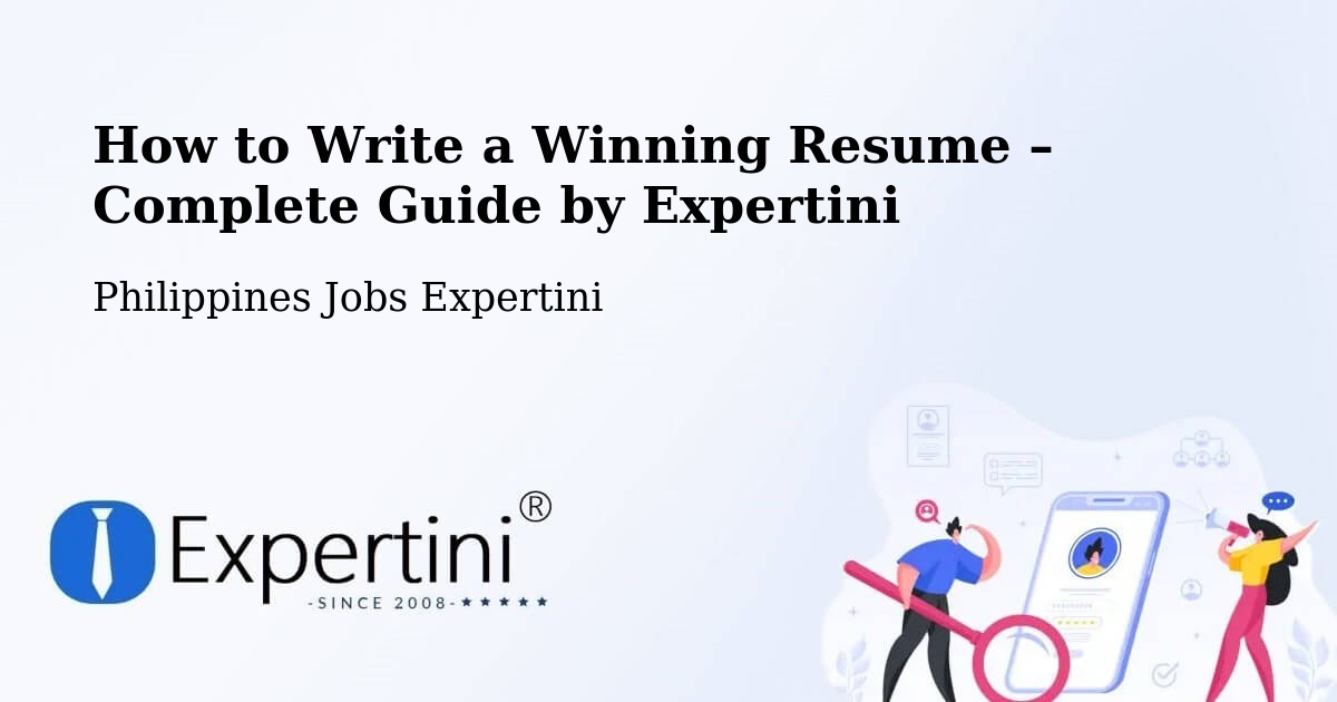 Resume Writing Guide for Job Seekers – Cagayan - Cagayan, Philippines Jobs Expertini